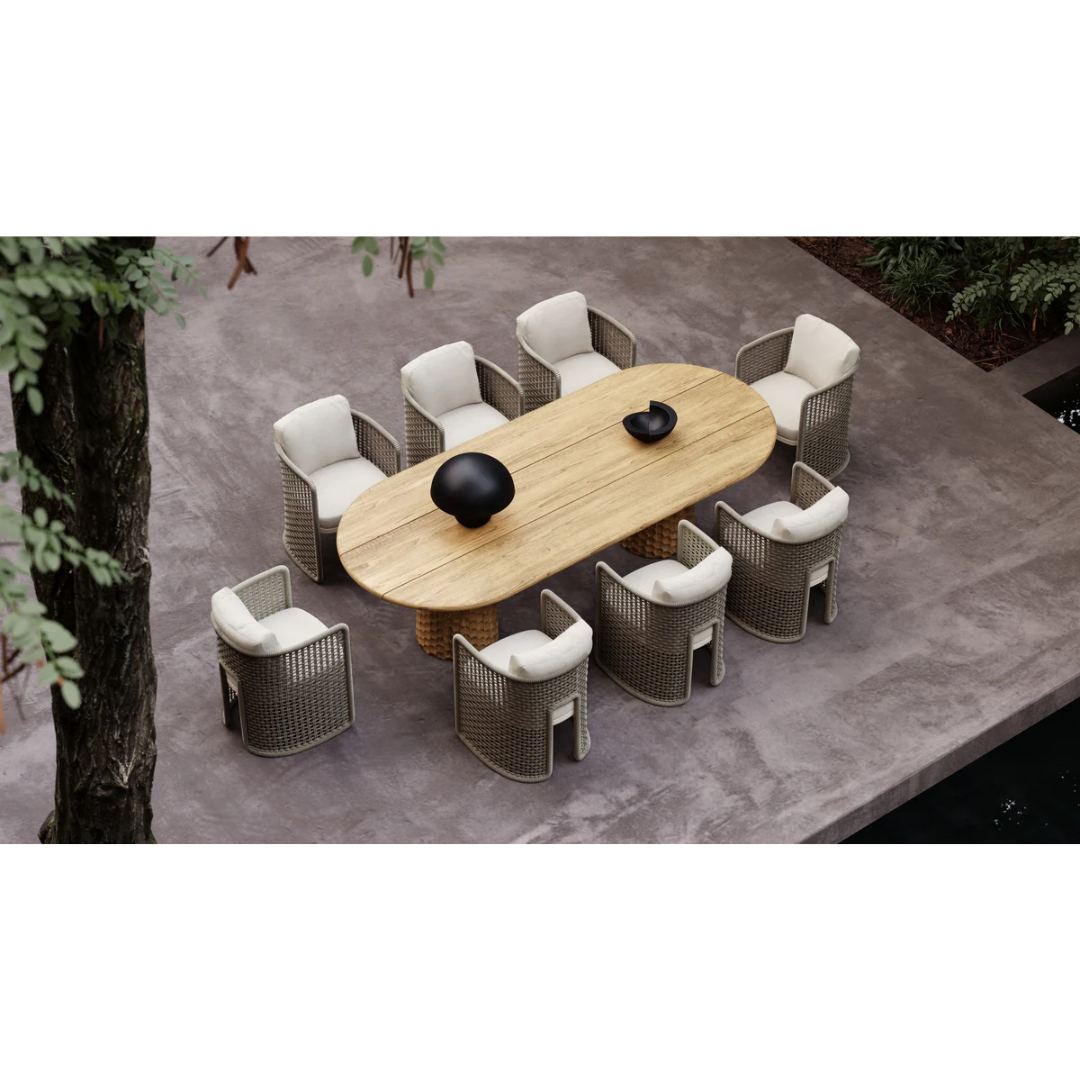 SNOC | MIURA CARVING DINING TABLE | $12,744.00