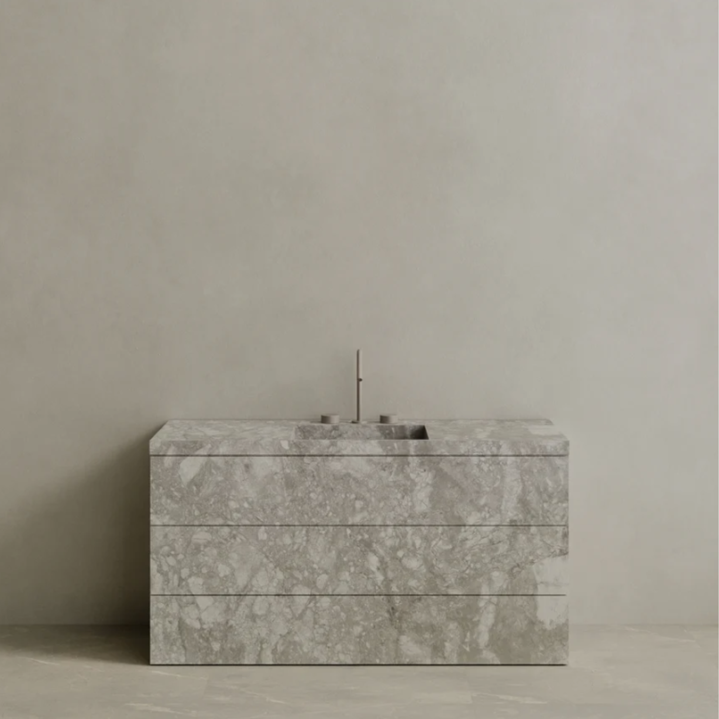 ELEMENTO BATH | SINGLE SINK FREESTANDING MARBLE VANITY | $5,816.00 - $11,520.00