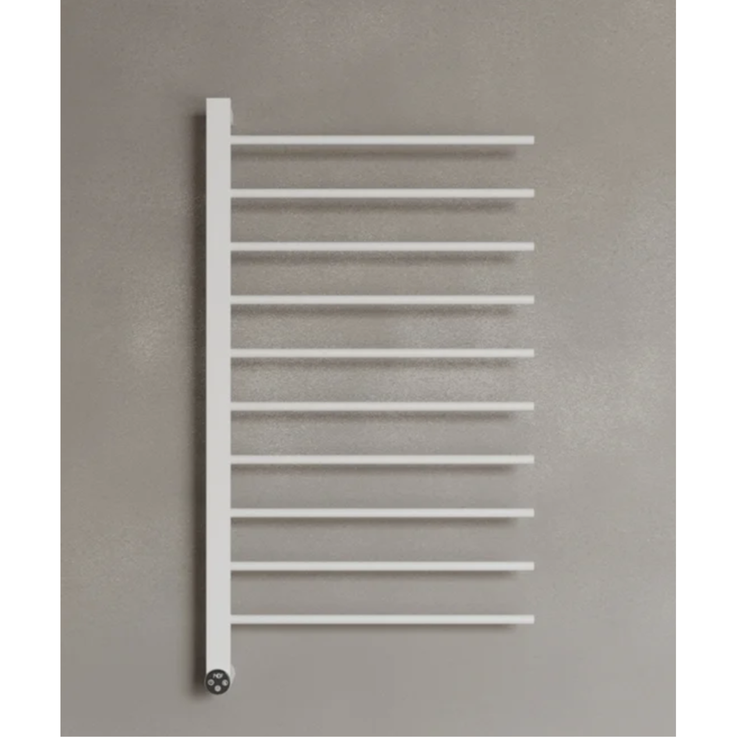 ELEMENTO BATH | WALL-MOUNTED 10 ROD HEATED TOWEL RACK WITH DIGITAL DISPLAY | $696.47 - $787.59