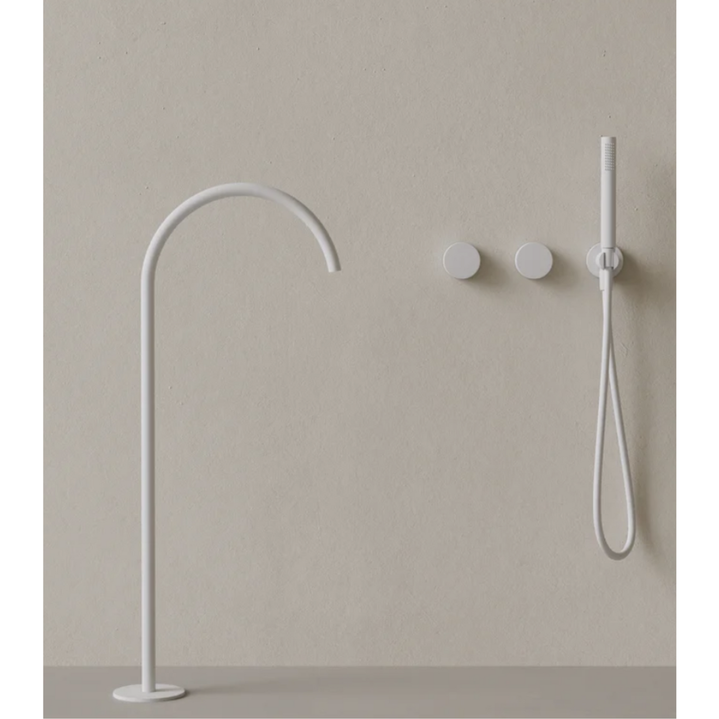 ELEMENTO BATH | ARC FLOOR-MOUNTED BATHTUB FILLER | $2,270.55