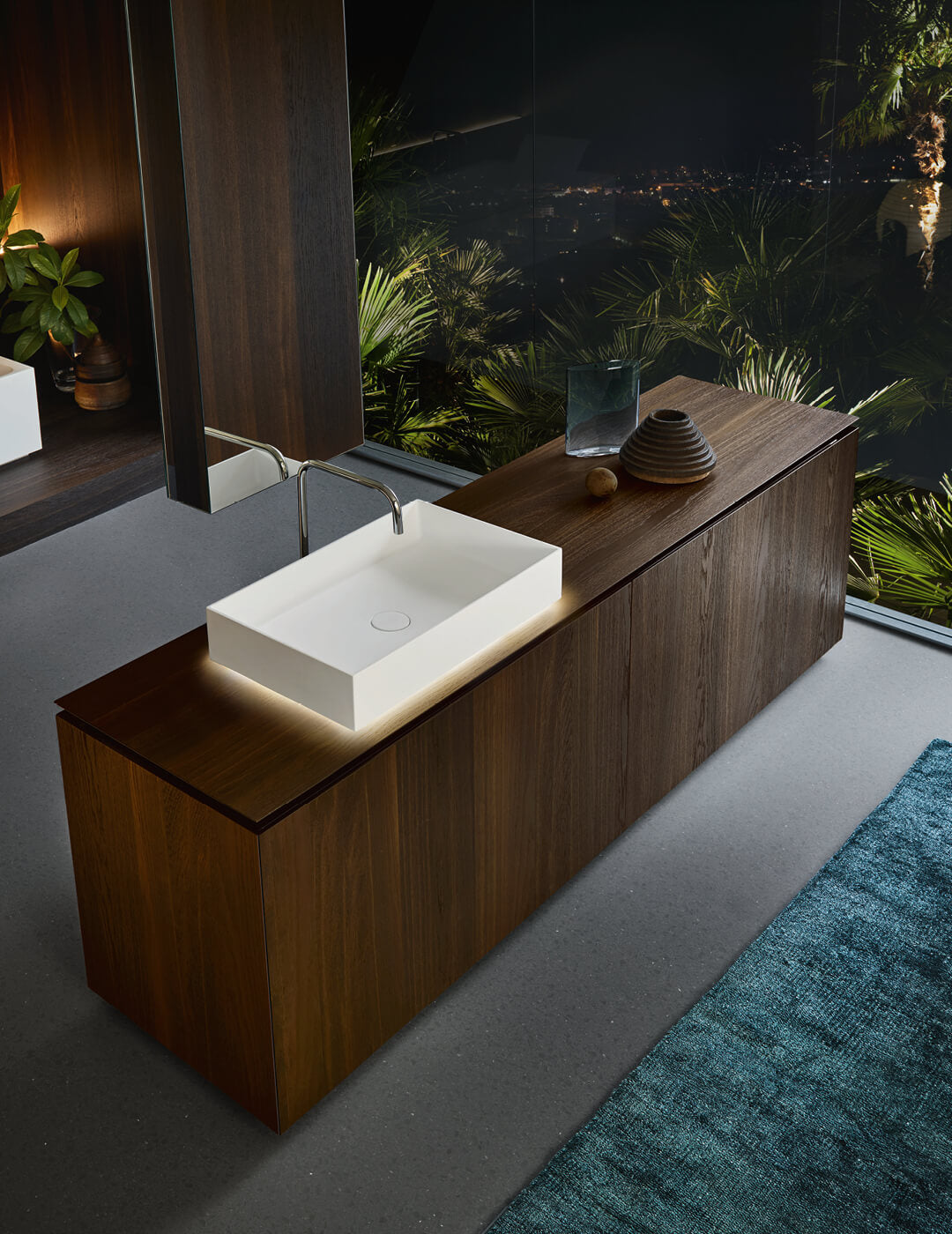 PURO 19.07 l bathtub & washbasin by NOORTH