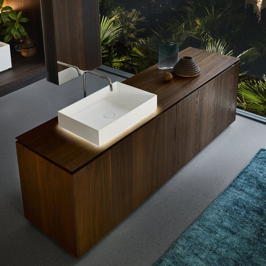 PURO 19.07 l bathtub & washbasin by NOORTH