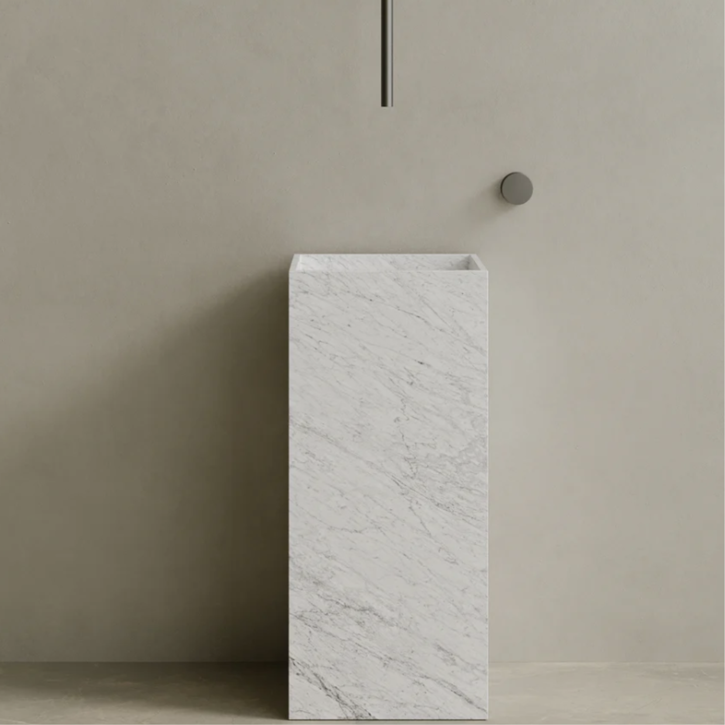 ELEMENTO BATH | QUARO HANDCRAFTER STONE PEDESTAL SINK | $3,313.20 - $6,894.80