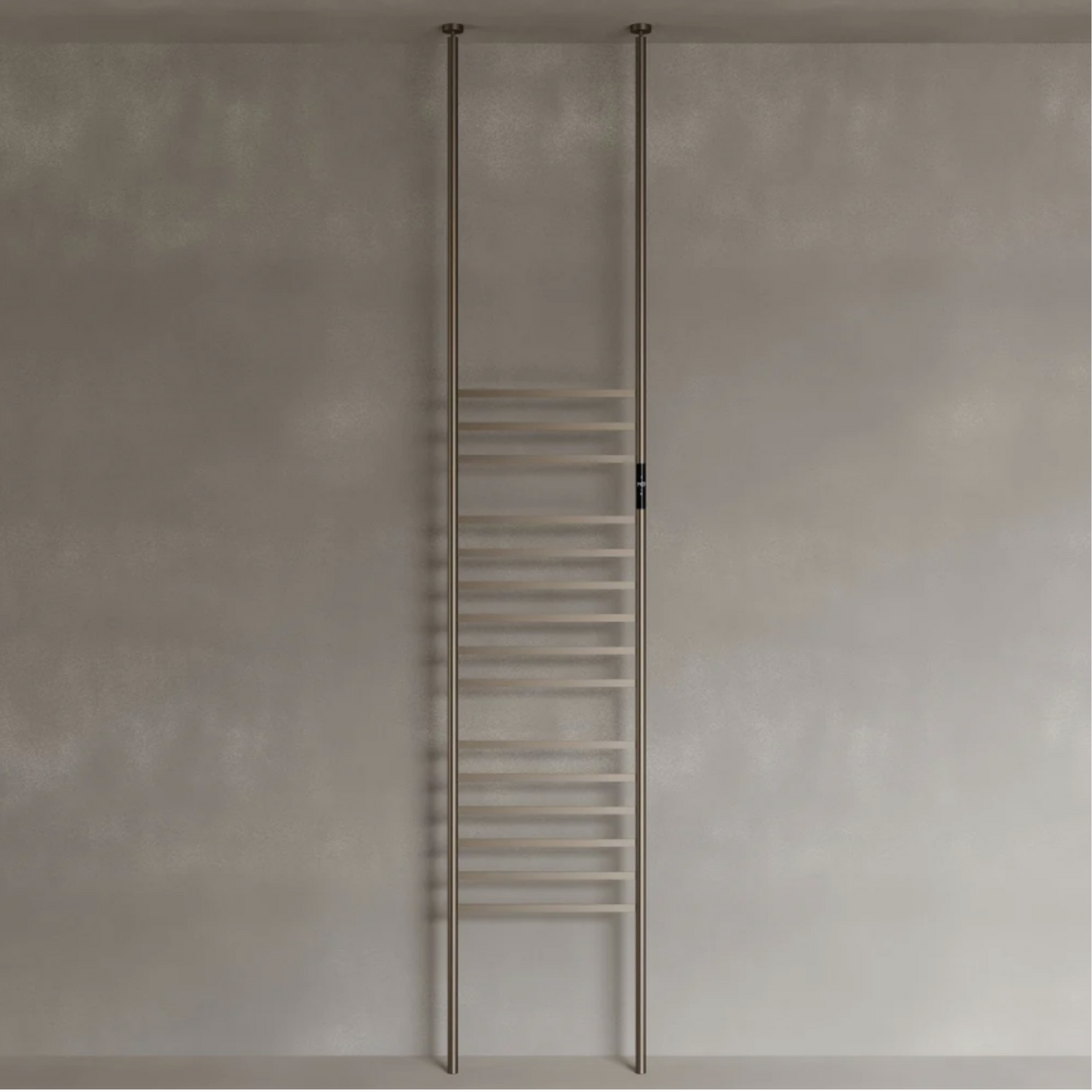 ELEMENTO BATH | FLOOR-TO-CEILING 15 ROD HEATED TOWEL RACK | $1,199.48 - $1,407.24