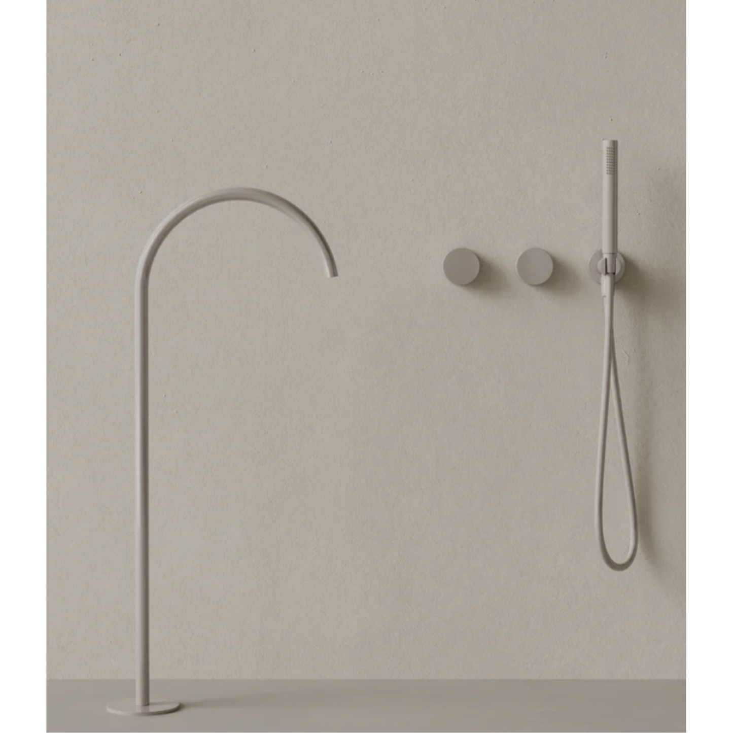 ELEMENTO BATH | ARC FLOOR-MOUNTED BATHTUB FILLER | $2,270.55