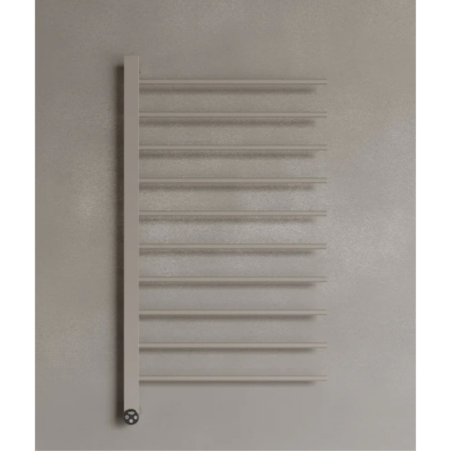 ELEMENTO BATH | WALL-MOUNTED 10 ROD HEATED TOWEL RACK WITH DIGITAL DISPLAY | $696.47 - $787.59