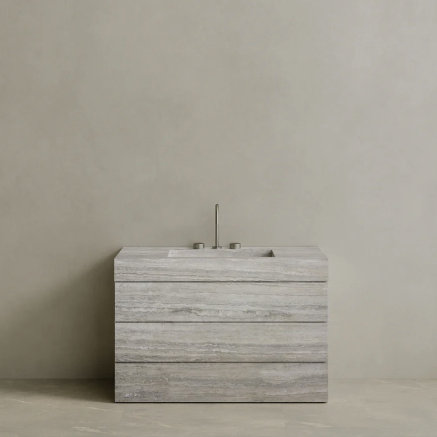 ELEMENTO BATH | SINGLE SINK FREESTANDING MARBLE VANITY WITH DRAWERS | $5,081.60 - $9,792.00