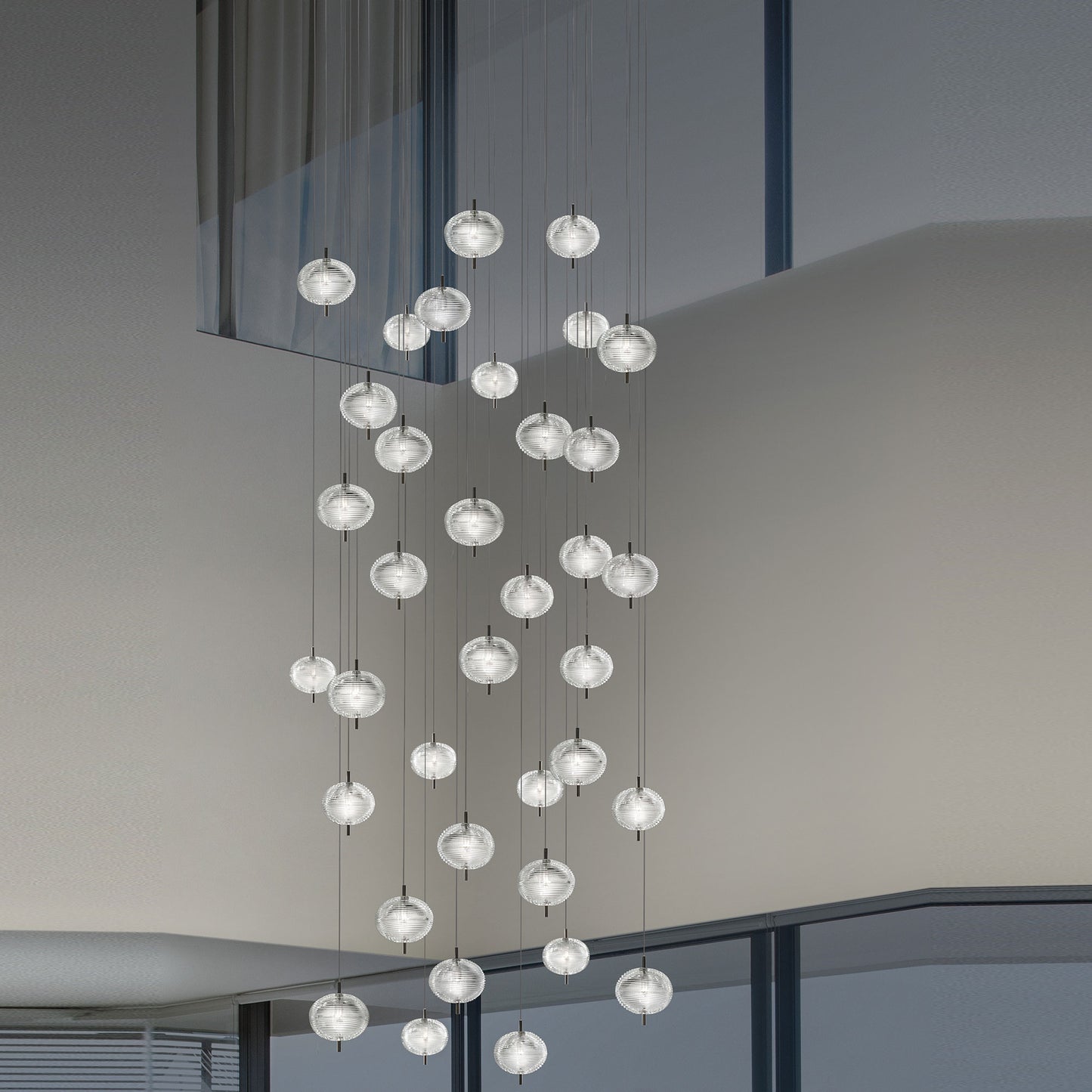 Jefferson Mini 36 Light Round Chandelier - $26,570.00