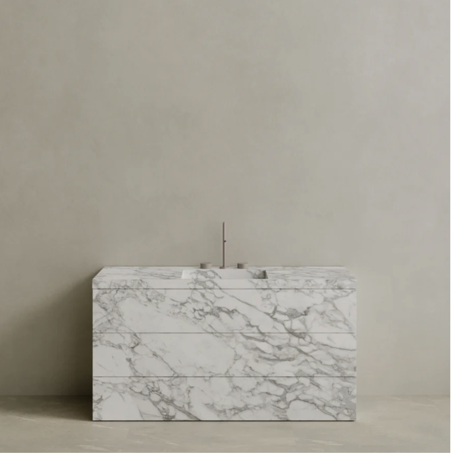 ELEMENTO BATH | SINGLE SINK FREESTANDING MARBLE VANITY | $5,816.00 - $11,520.00
