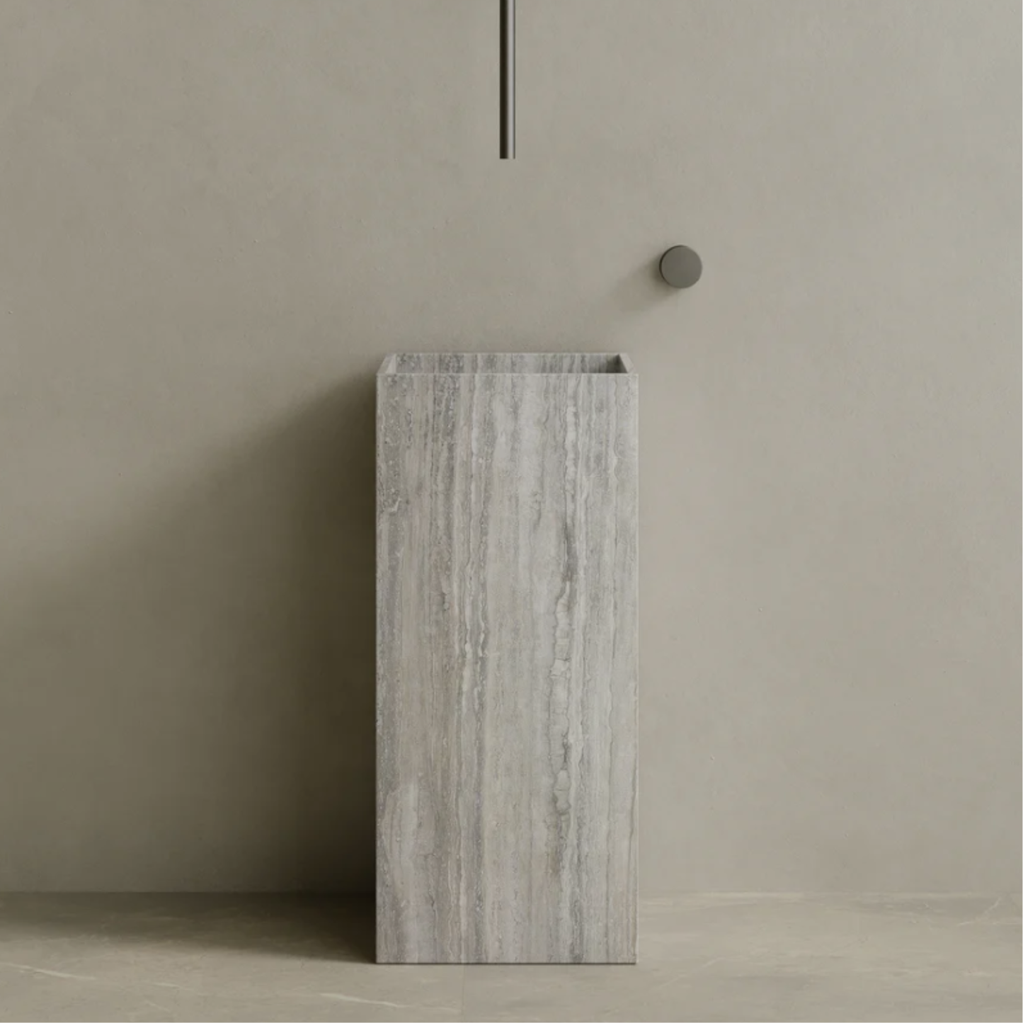 ELEMENTO BATH | QUARO HANDCRAFTER STONE PEDESTAL SINK | $3,313.20 - $6,894.80