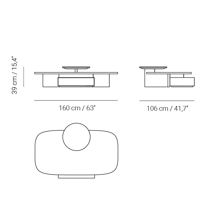 Estrato coffee table | $8,717.76