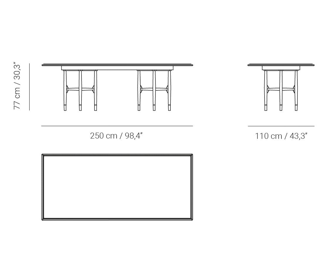Sou dining table | $10,584.00