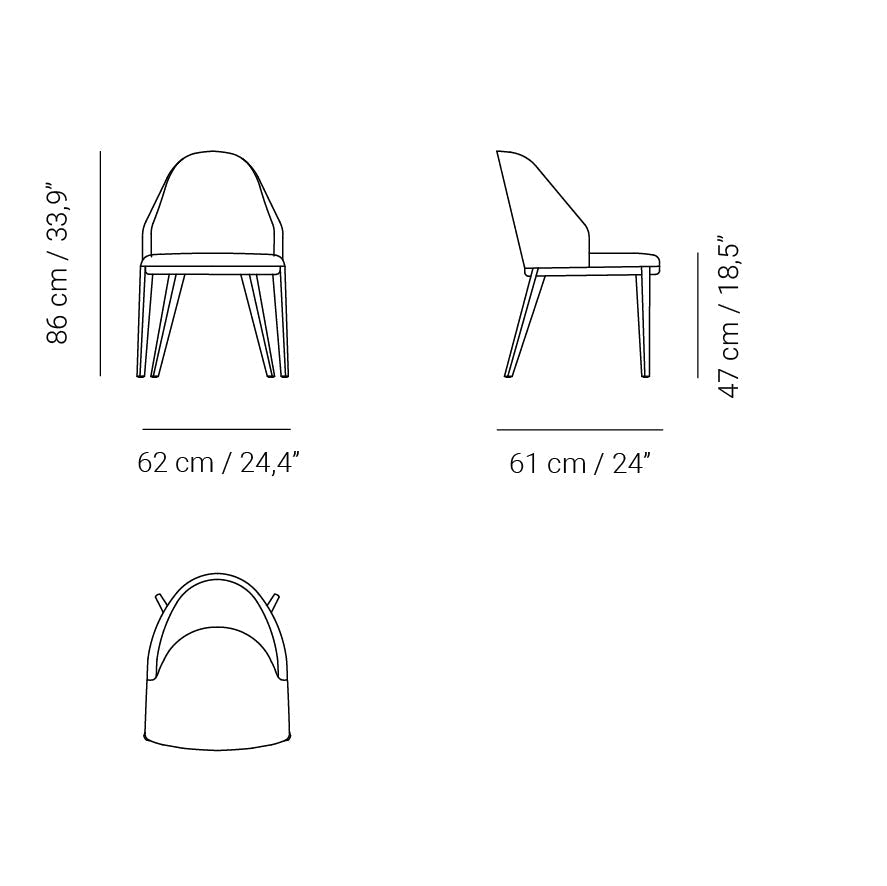 Atlas dining chair | $2,052.86