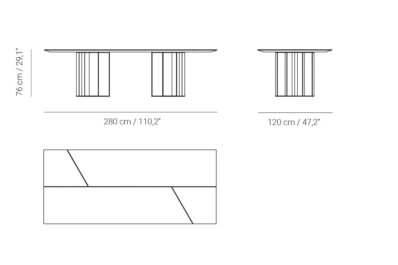 Tempo dining table | $17,755.20