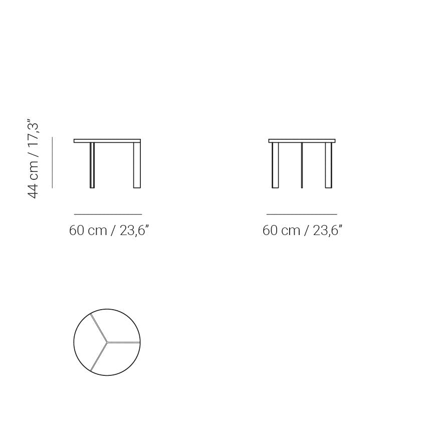 Tempo round side table | $4,466.88
