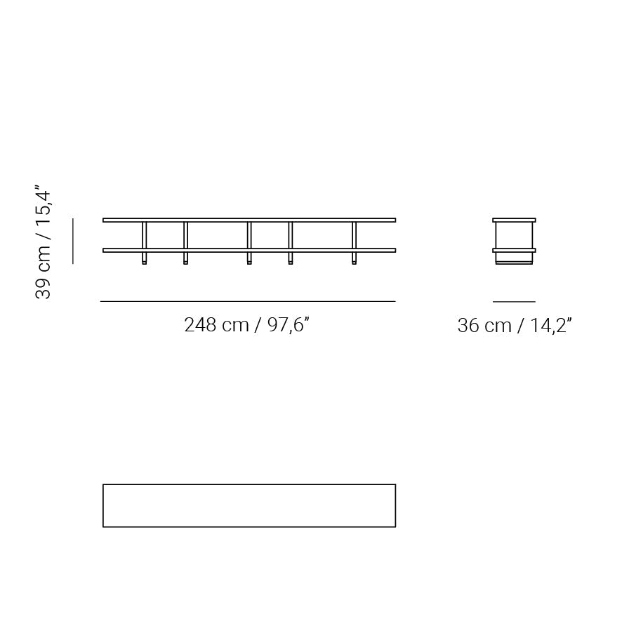 Jude-L shelving unit | $7,032.96