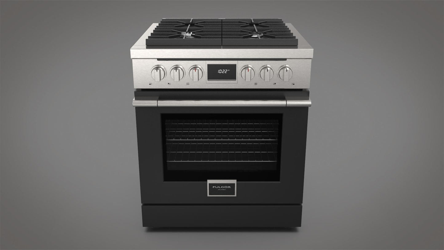 FULGOR MILANO | 30" PRO-STYLE DUAL FUEL RANGE | $4,549.00 - $5,848.00