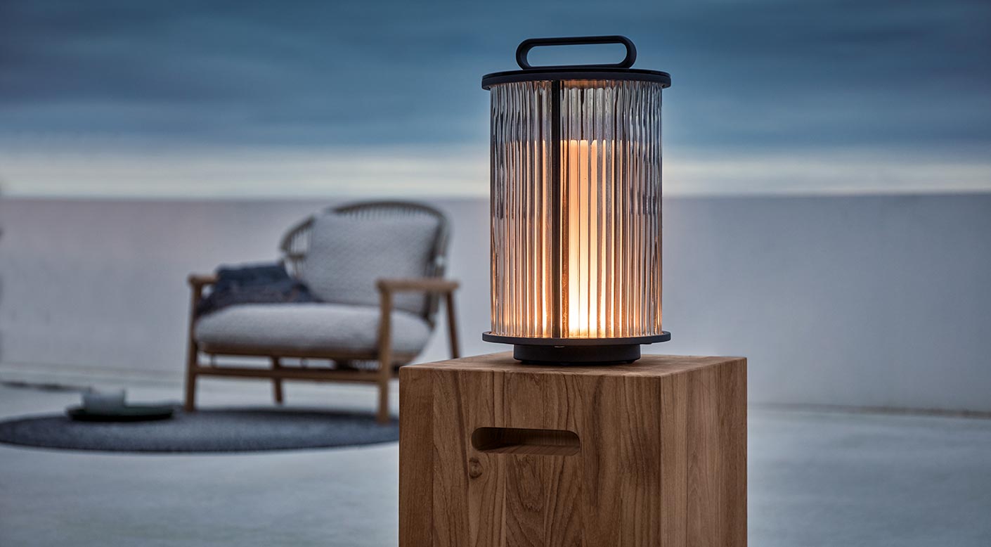 GLOSTER | AMBIENT SMALL GLASS LANTERN | $1,480.00