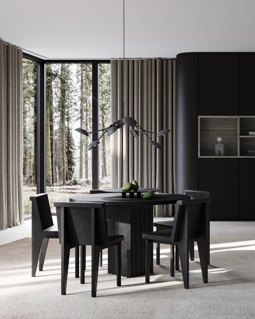 101 COPENHAGEN I ARC DINING TABLE I $2,095.00