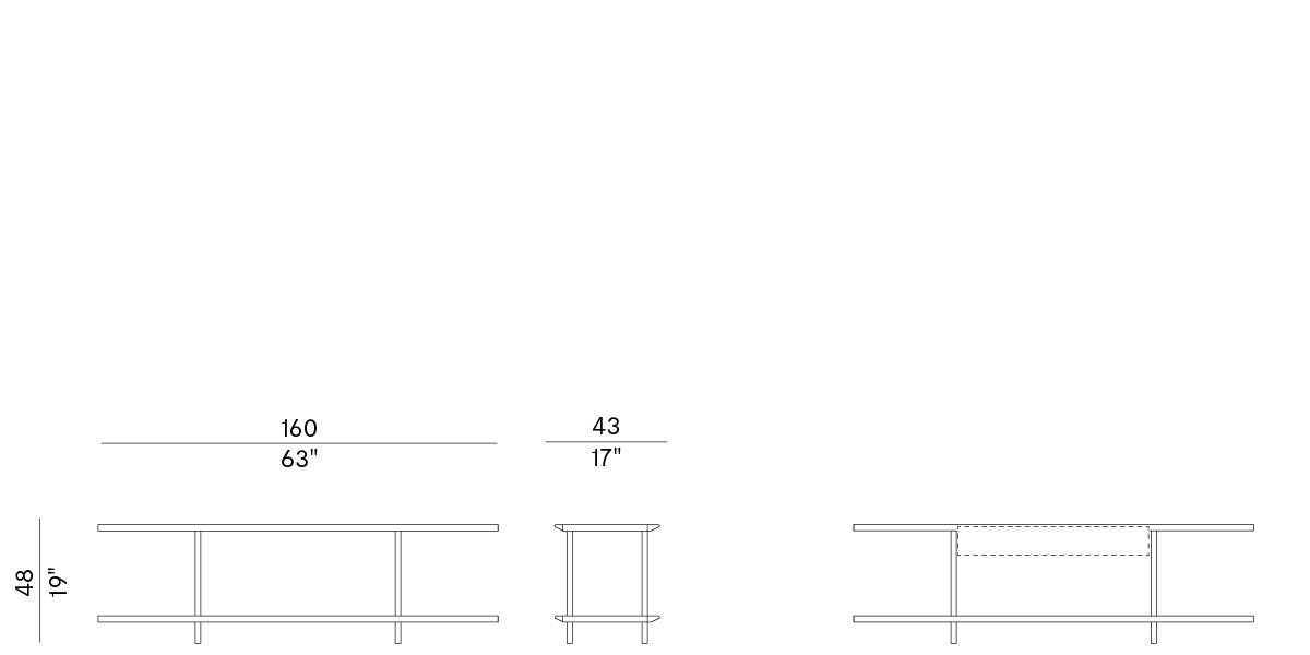 POTOCCO | Arial Bookshelf