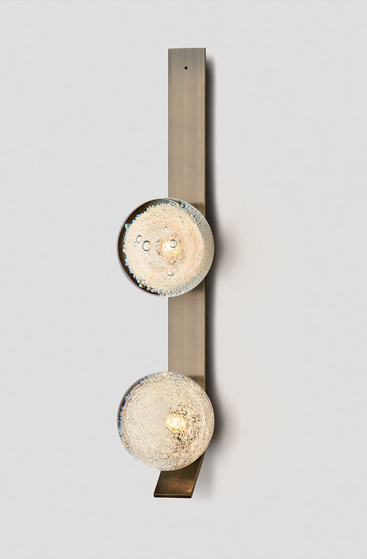 ARTICOLO I FIZI ON KICK WALL SCONCE I DOUBLE