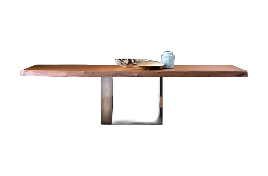 BAMAX | METAL BASE DINING TABLE - $12,218.25