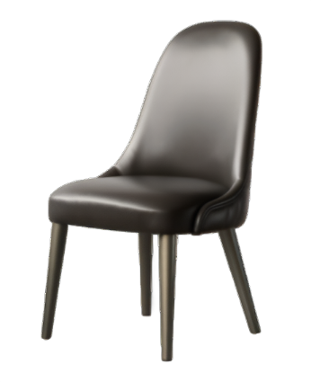 BAMAX | 90.0295 QUILTED LEATHER DINING CHAIR - $1,922.25