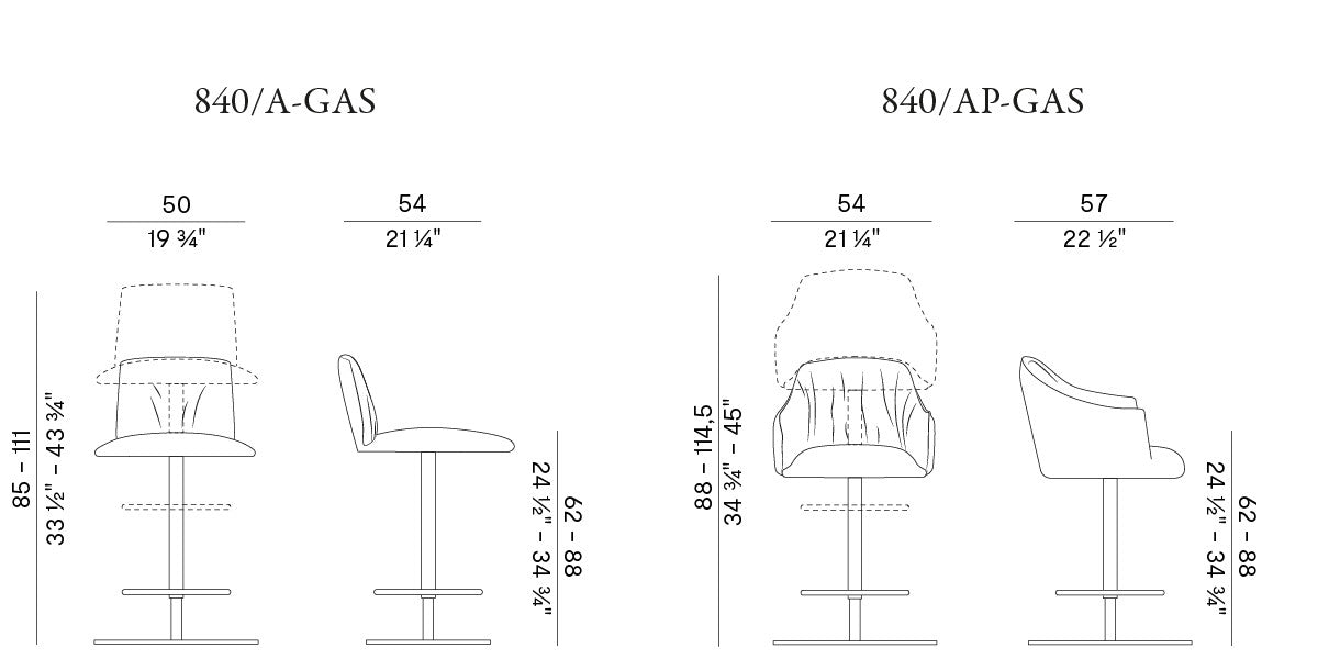 POTOCCO | Blossom Bar Stools