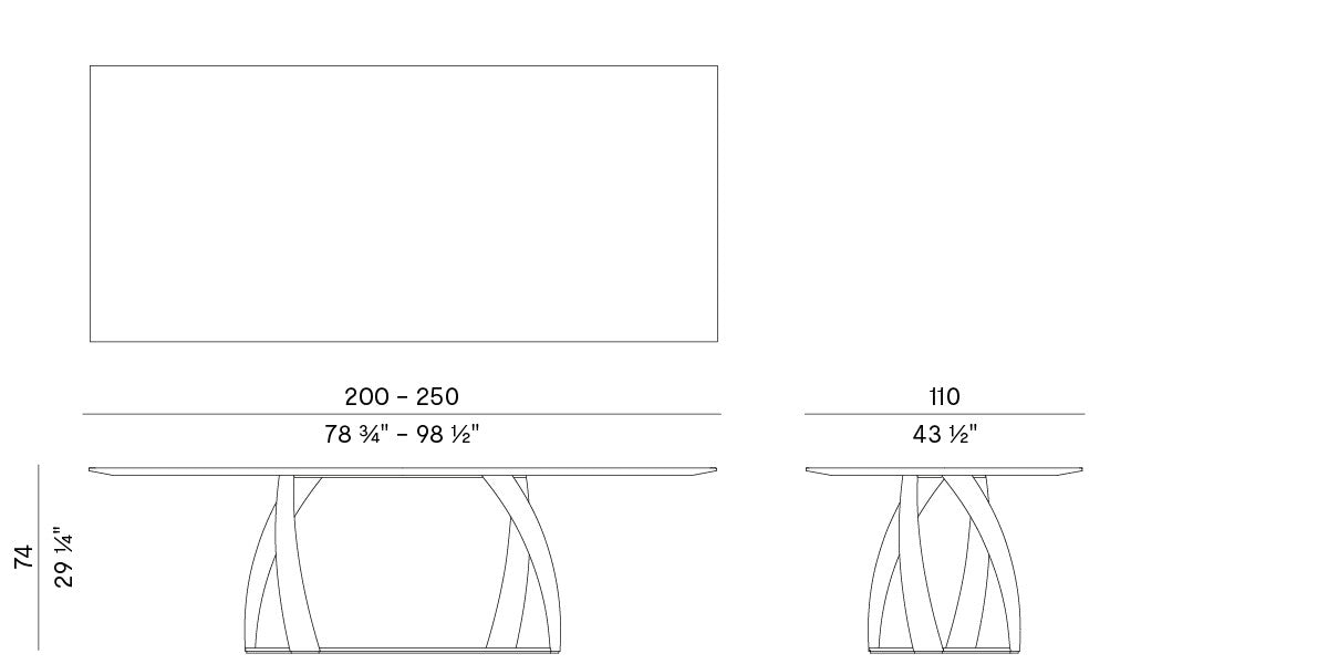 POTOCCO | Bon Bon Dining Table