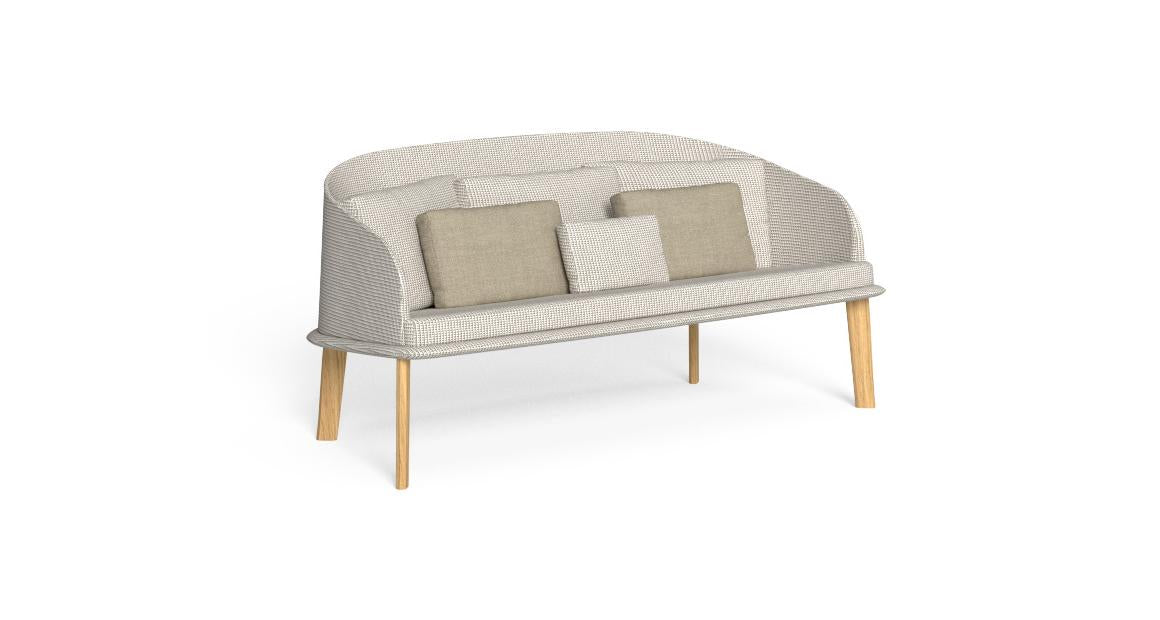 TALENTI | CLEOSOFT//WOOD LOVE SEAT- $10,275.30