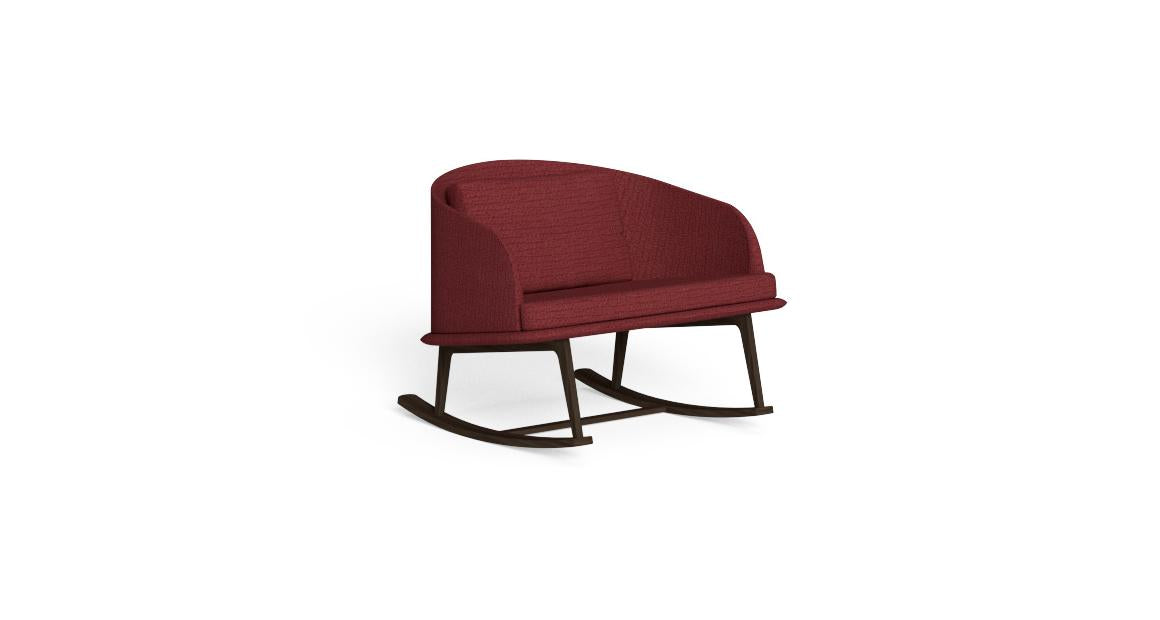 TALENTI | CLEOSOFT//WOOD LOUNGE CHAIR AND ROCKER- $6,683.08 - $7,021.26