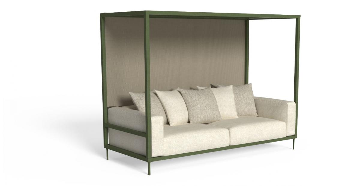 TALENTI | CLEOSOFT//ALU CANOPY SOFA - $18,226.00