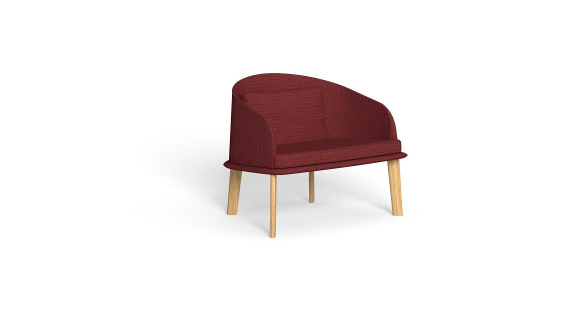 TALENTI | CLEOSOFT//WOOD LOUNGE CHAIR AND ROCKER- $6,683.08 - $7,021.26