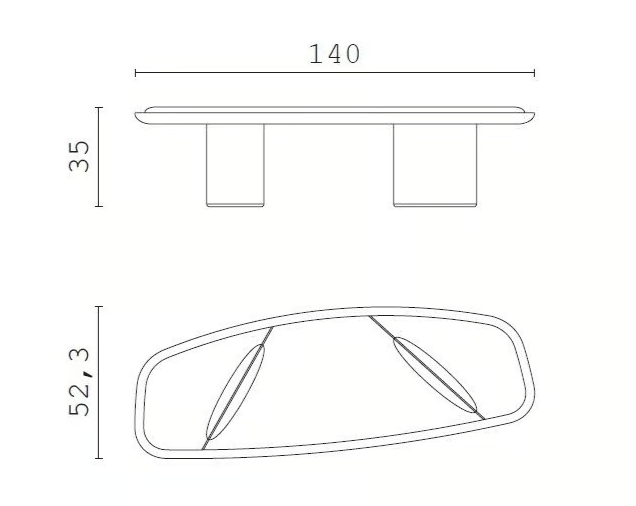 KIGALI SMALL COFFEE TABLE I $6,105.00
