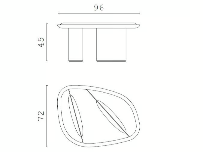 CPRN HOMOOD | KIGALI MEDIUM COFFEE TABLE I $8,430.00