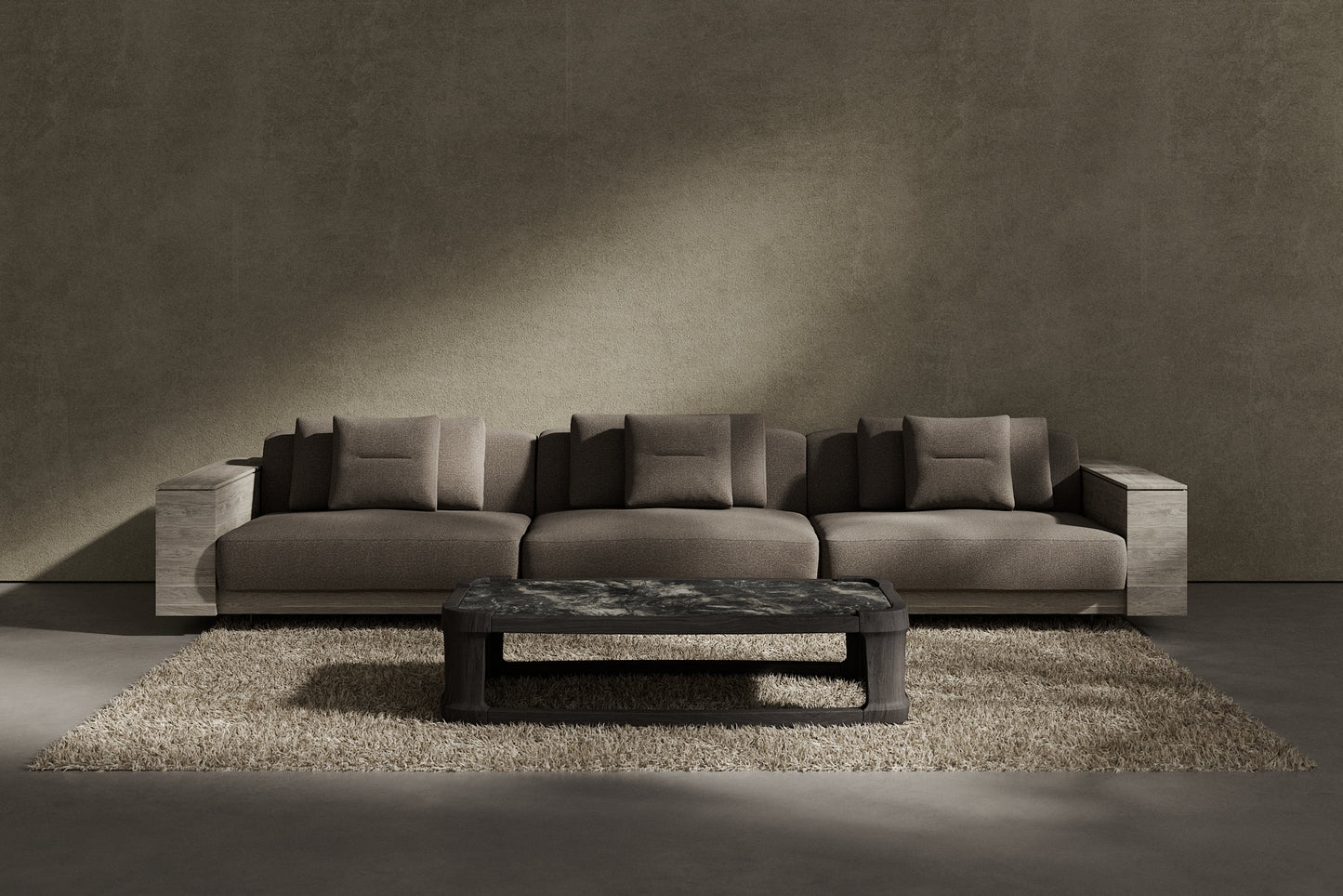 PORTONOVO COFFEE TABLE CLOSED BOTTOM | $15,950.00 - $23,250.00
