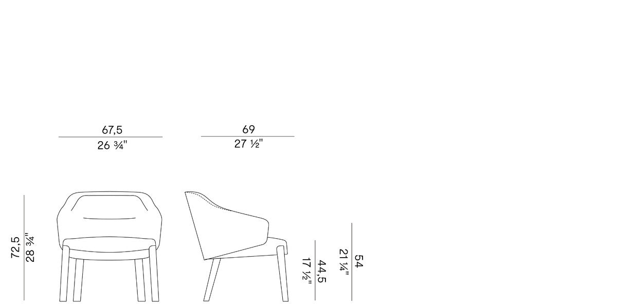 POTOCCO | Concha Lounge Chair