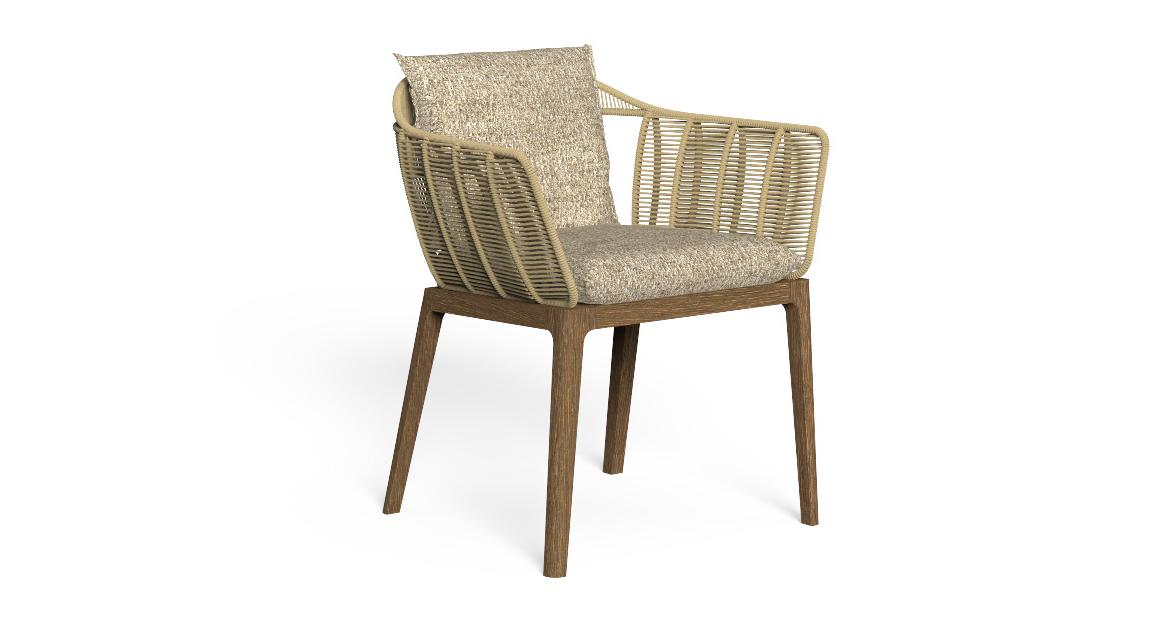 TALENTI | CRUISE//TEAK DINING CHAIR - $3,600.79 - $3,785.83