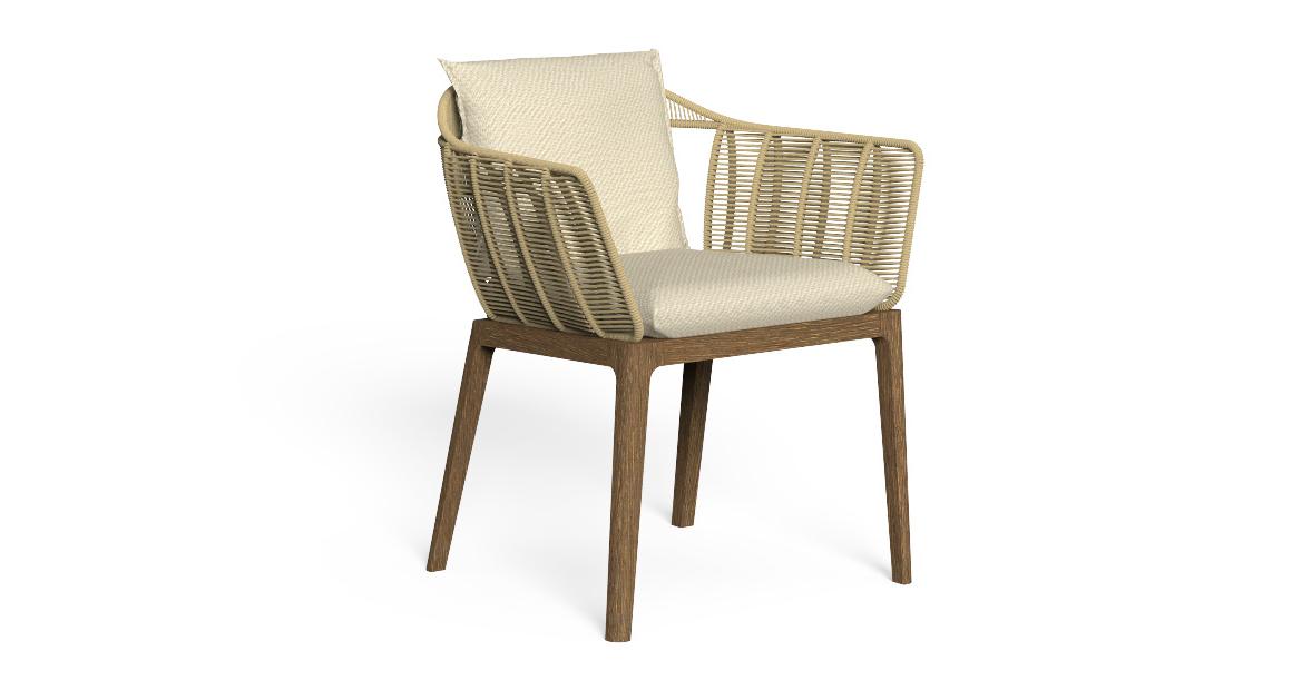 TALENTI | CRUISE//TEAK DINING CHAIR - $3,600.79 - $3,785.83