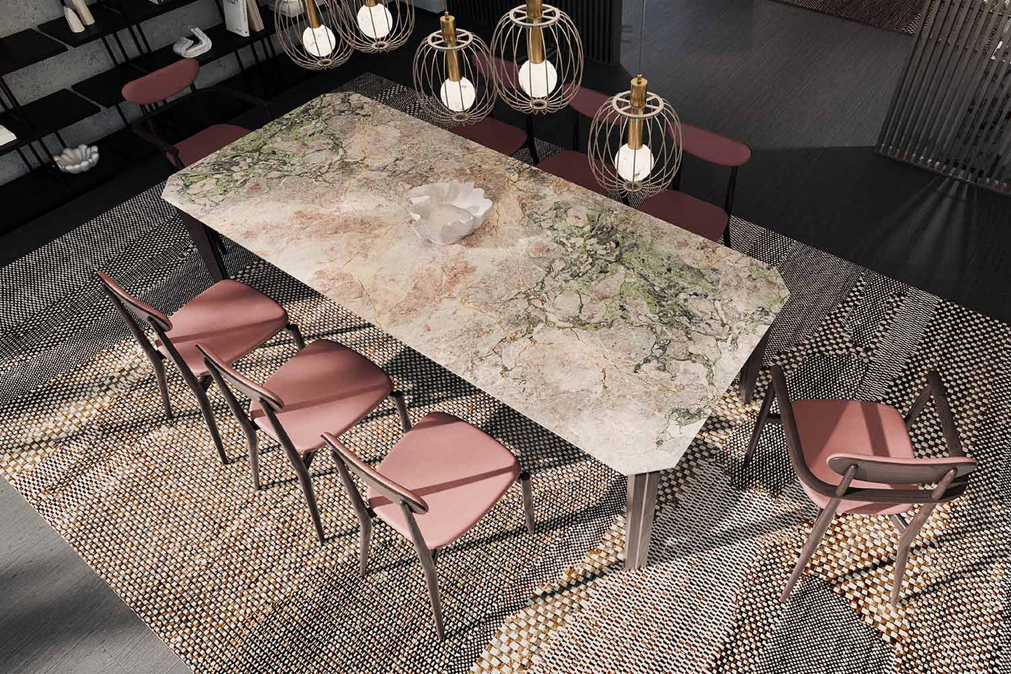 BORZALINO | CURZIO DINING TABLE - $23,029.60