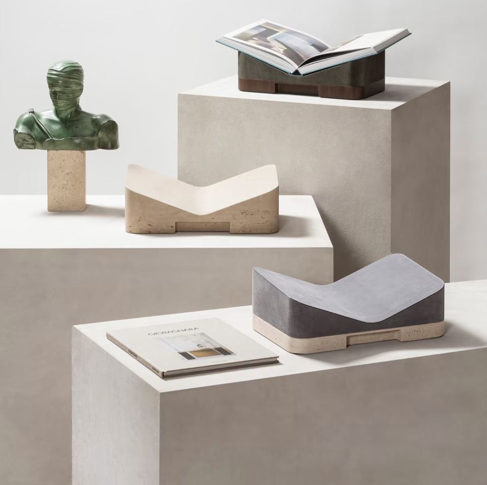 GIOBAGNARA | LLOYD MARBLE BOOKSTAND | $2,285.00
