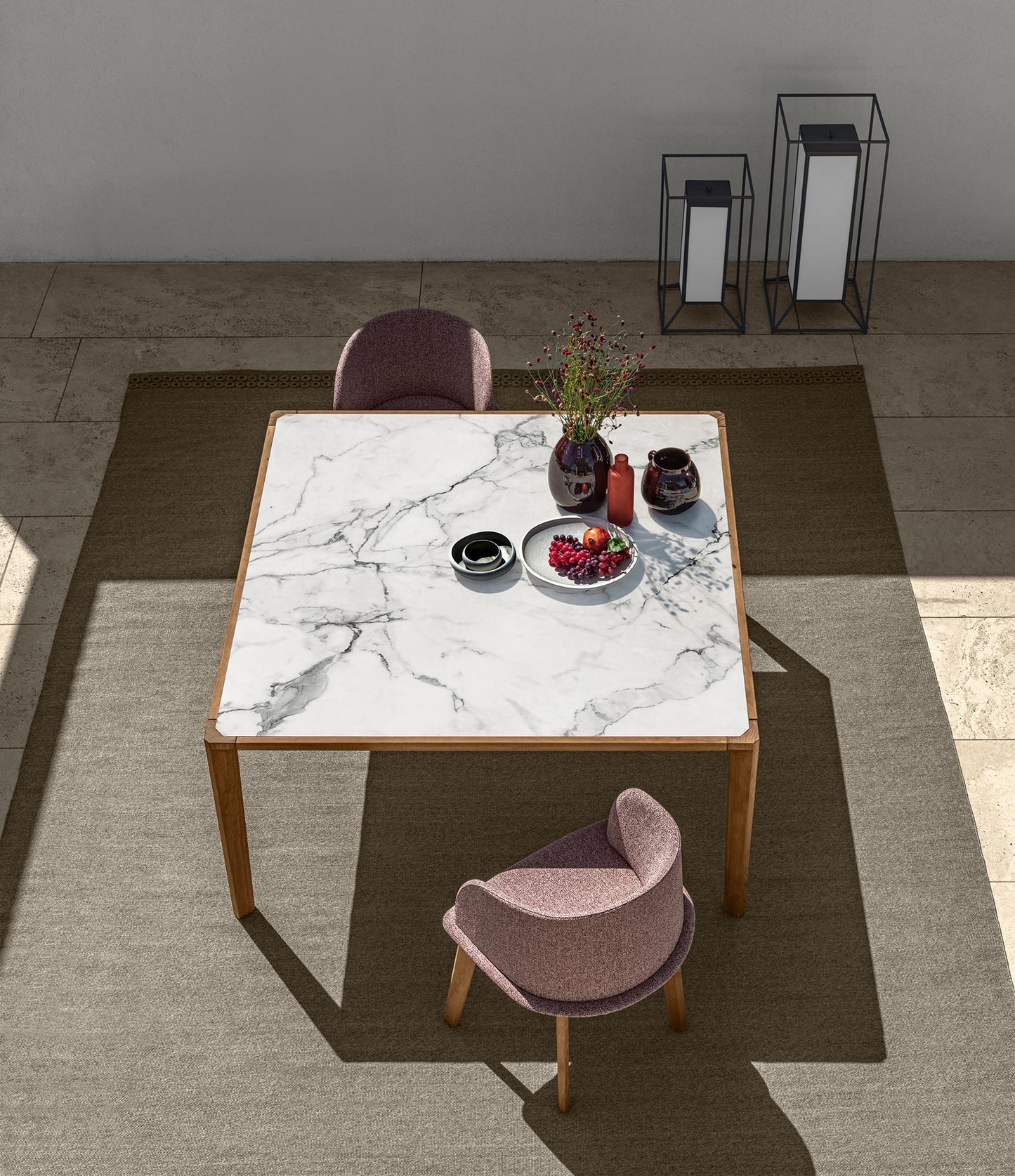 TALENTI | CLEOSOFT//WOOD DINING TABLE- $17,211.42 - $21,210.40