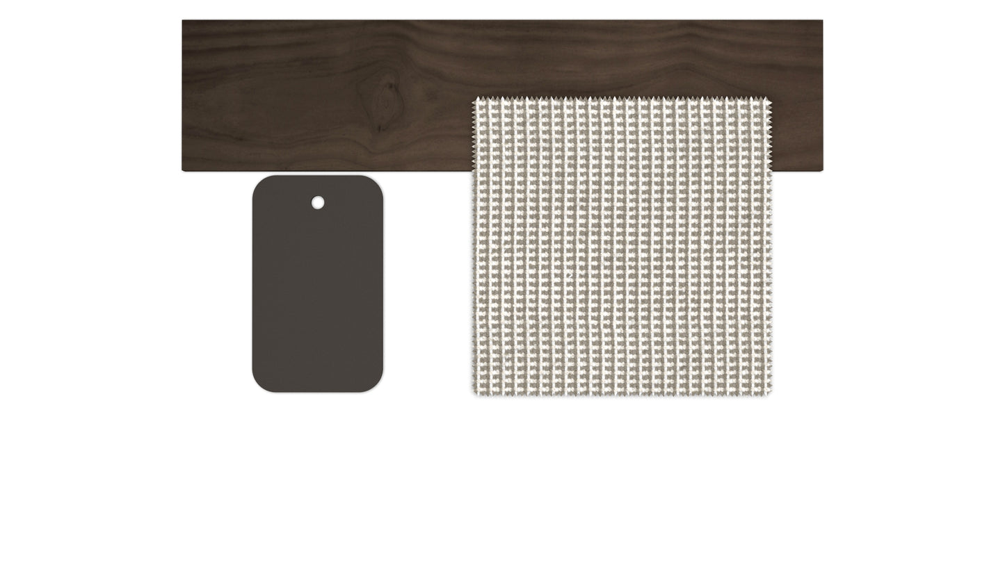 TALENTI | CLEOSOFT//WOOD LOVE SEAT- $10,275.30
