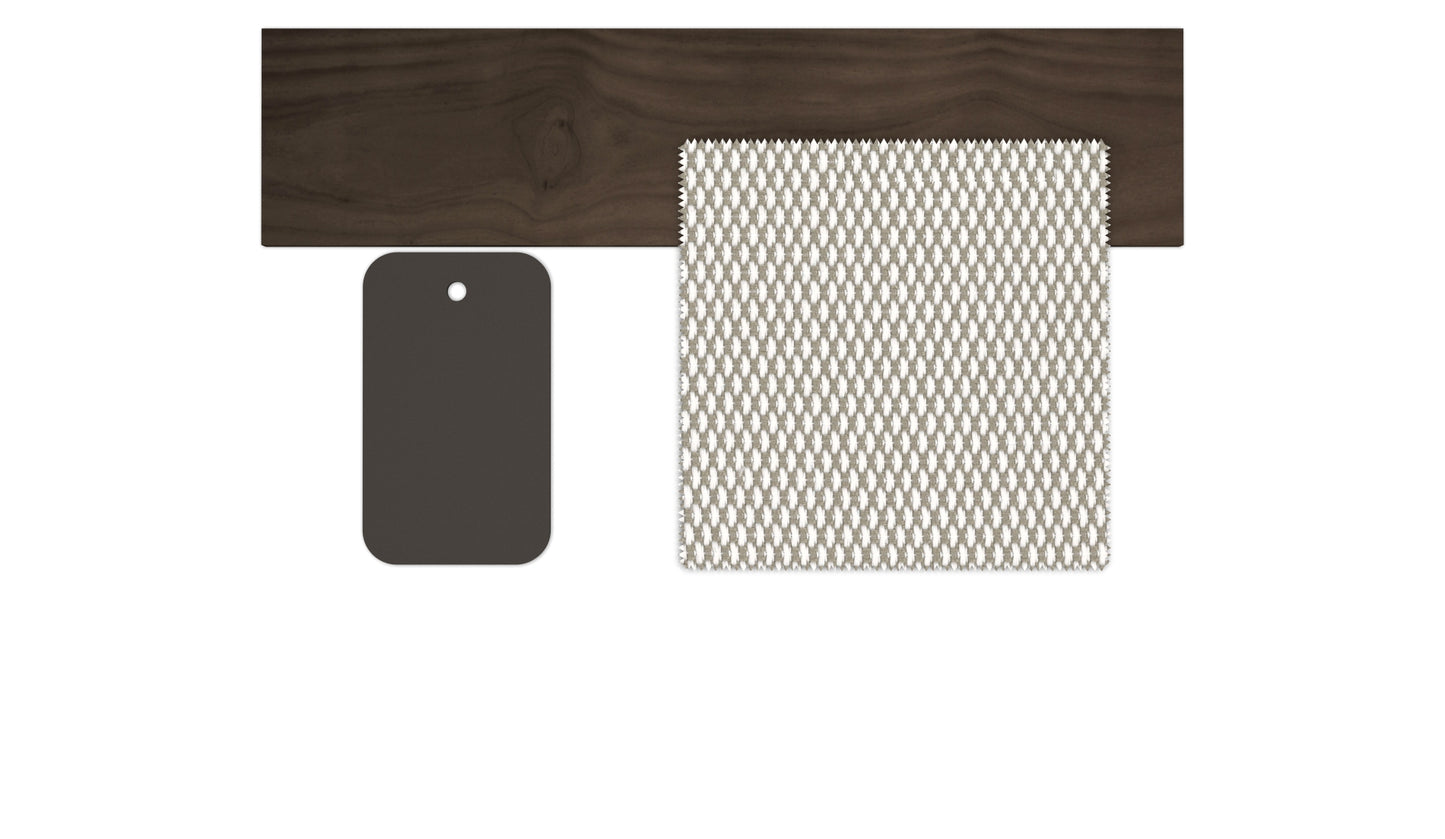 TALENTI | CLEOSOFT//WOOD LOVE SEAT- $10,275.30