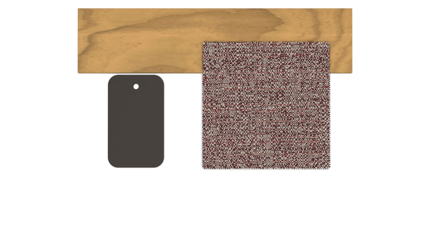 TALENTI | CLEOSOFT//WOOD LOVE SEAT- $10,275.30