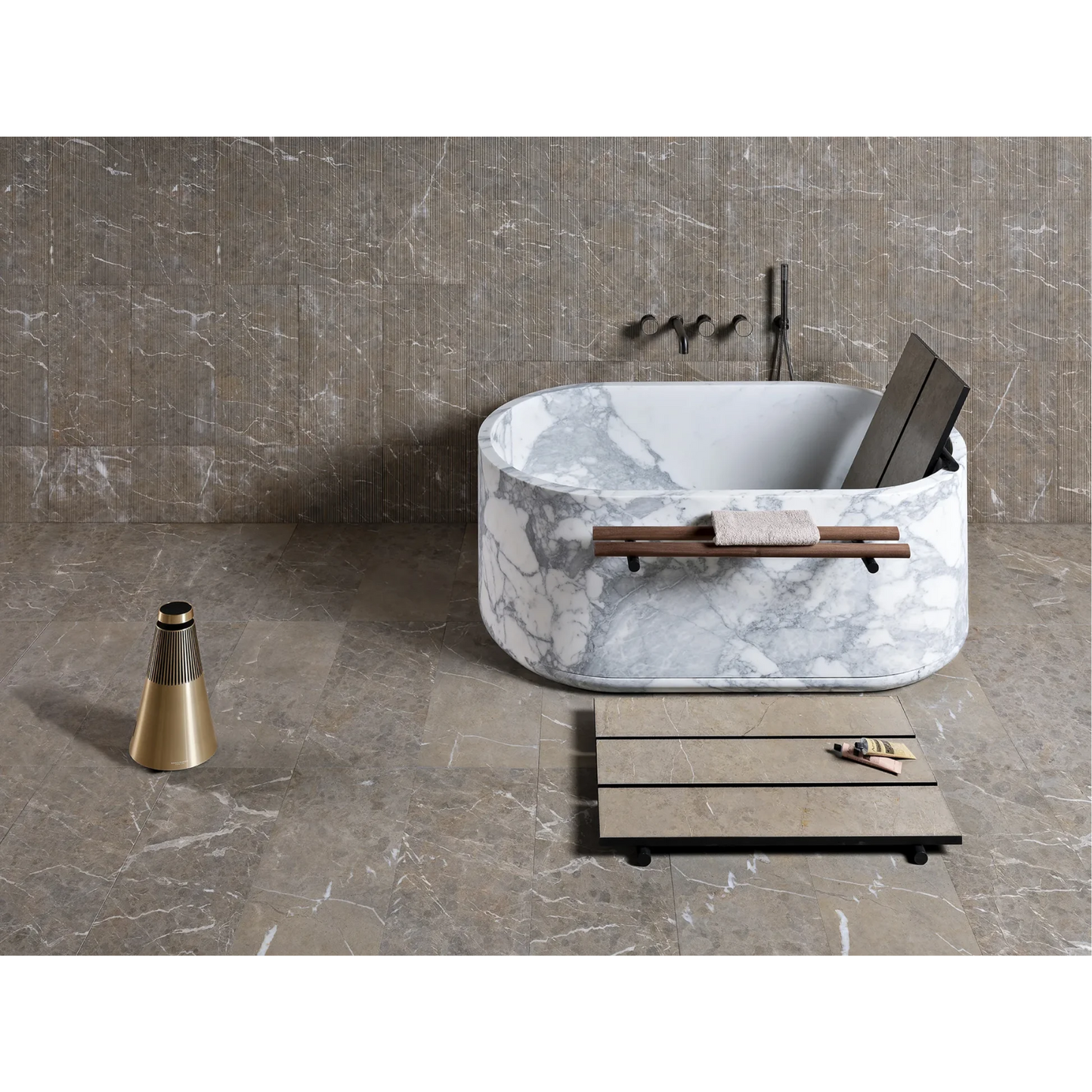 LUCE DI CARRARA | TUBE OVAL BATHTUB | $58,677.11 - $84,329.26