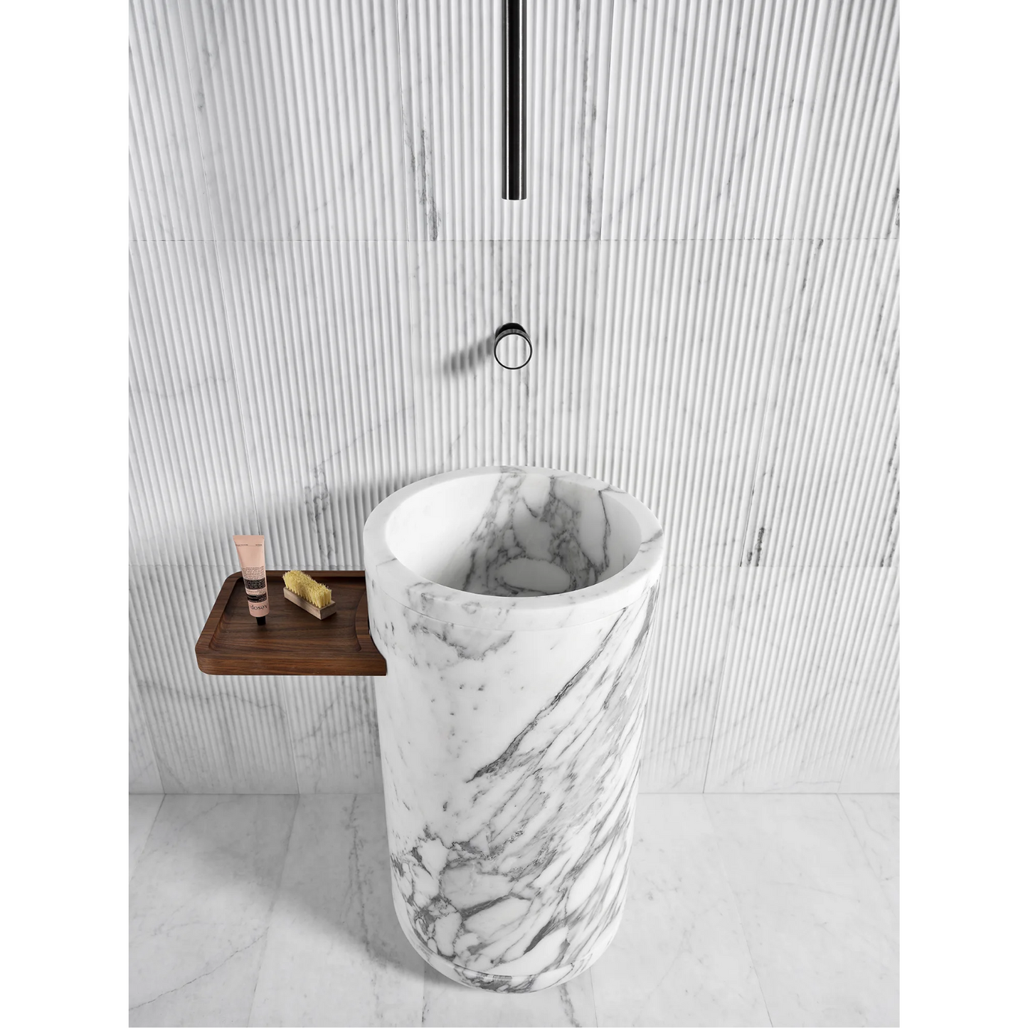 LUCE DI CARRARA | MONOLITHOS FREE-STANDING SINK | $35,429.69 - $41,950.50