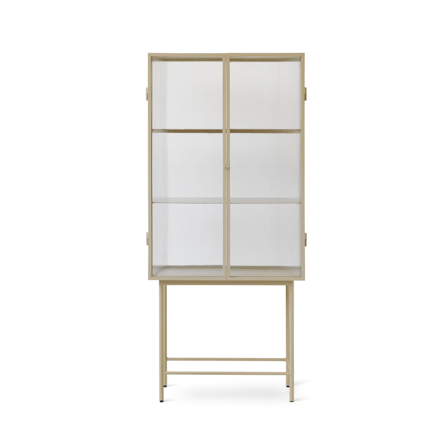 FERM LIVING | HAZE VITRINE - REEDED GLASS CABINET | $2,539.00