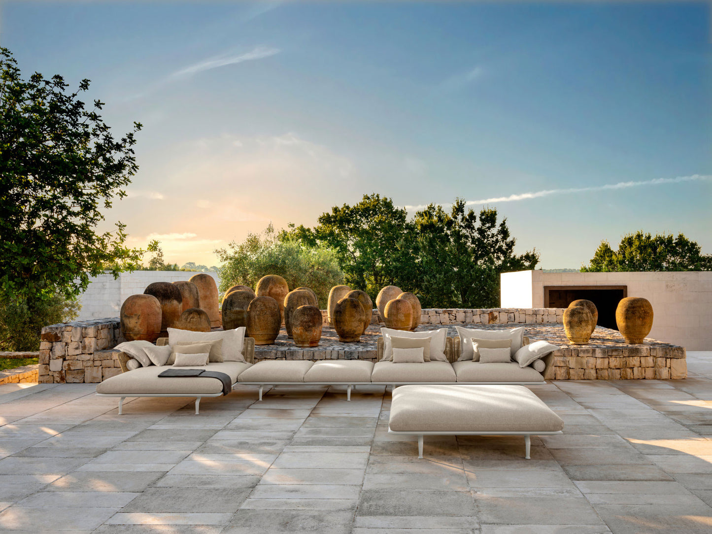 TALENTI | CRUISE//ALU 3 SEATER SOFA - $14,429.27 - $15,850.87
