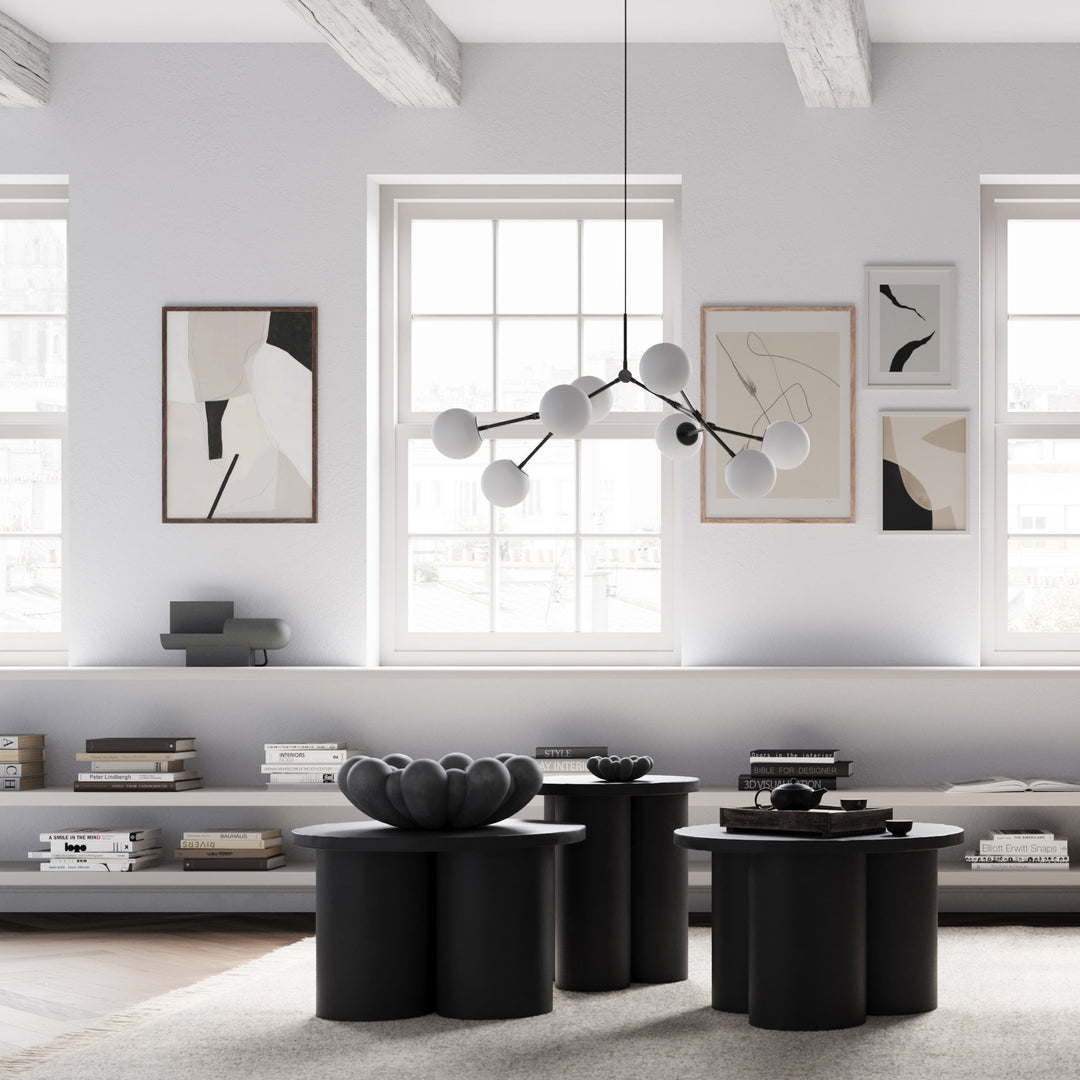 101 COPENHAGEN I BIG FOOT TABLE, TALL I $775.00